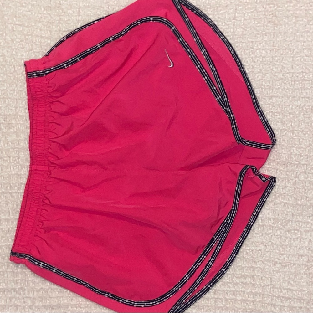 pink nike shorts
